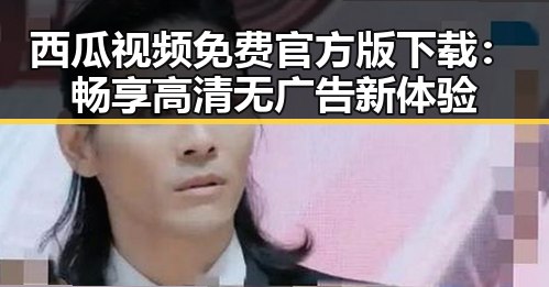 西瓜视频免费官方版下载：畅享高清无广告新体验