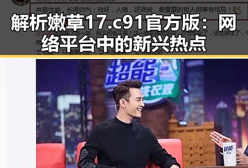 解析嫩草17.c 91官方版：网络平台中的新兴热点