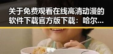 关于 免费观看在线高清动漫的软件下载官方版下载：哈尔滨市用户指南