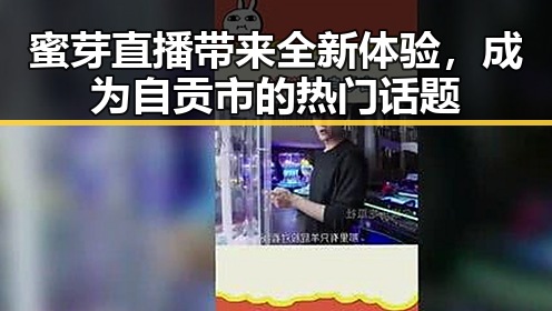 蜜芽直播带来全新体验，成为自贡市的热门话题