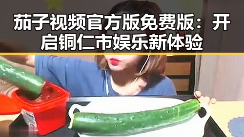 茄子视频官方版免费版：开启铜仁市娱乐新体验