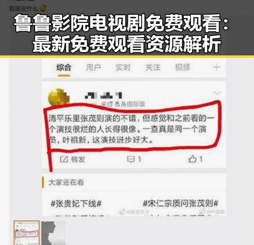 鲁鲁影院电视剧免费观看：最新免费观看资源解析