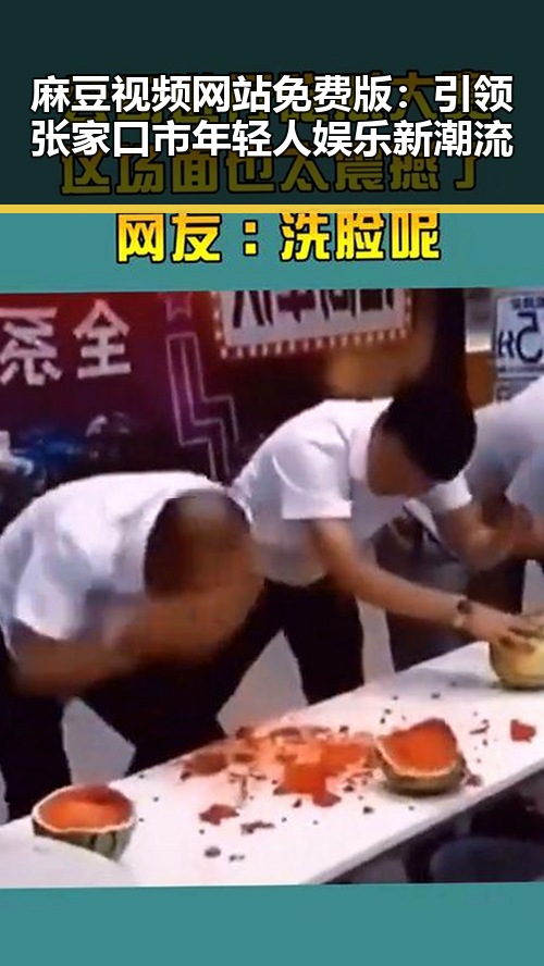 麻豆视频网站免费版：引领张家口市年轻人娱乐新潮流