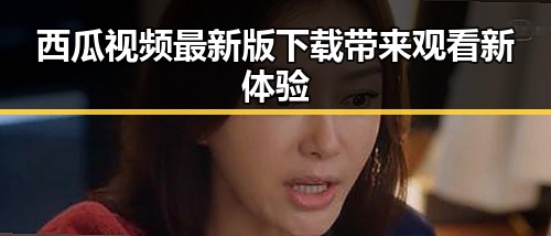 西瓜视频最新版下载带来观看新体验