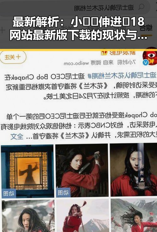 最新解析：小🐔🐔伸进🈲18网站最新版下载的现状与趋势