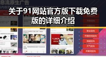 关于91网站官方版下载免费版的详细介绍