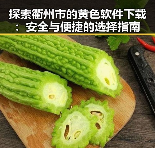 探索衢州市的黄色软件下载：安全与便捷的选择指南
