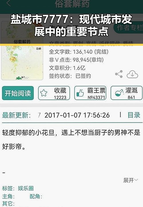 盐城市7777：现代城市发展中的重要节点