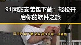 91网站安装包下载：轻松开启你的软件之旅