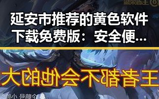 延安市推荐的黄色软件下载免费版：安全便捷的选择