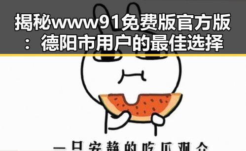 揭秘www91免费版官方版：德阳市用户的最佳选择