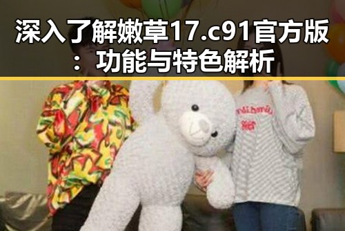 深入了解嫩草17.c 91官方版：功能与特色解析
