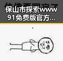 保山市探索www91免费版官方版的最新动态与应用发展