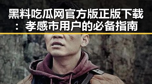 黑料吃瓜网官方版正版下载：孝感市用户的必备指南