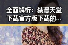 全面解析：禁漫天堂下载官方版下载的现状与指南