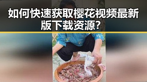 如何快速获取樱花视频最新版下载资源？