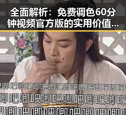 全面解析：免费调色60分钟视频官方版的实用价值与应用