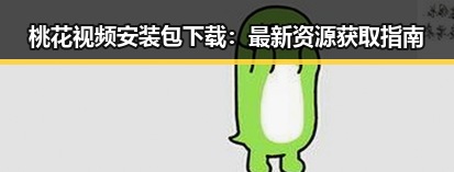 桃花视频安装包下载：最新资源获取指南