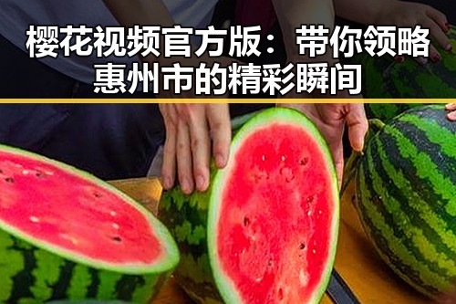 樱花视频官方版：带你领略惠州市的精彩瞬间