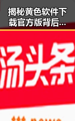 揭秘黄色软件下载官方版背后的安全与趋势