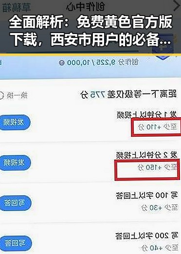 全面解析：免费黄色官方版下载，西安市用户的必备指南