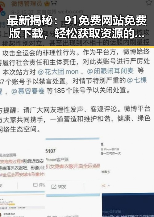 最新揭秘：91免费网站免费版下载，轻松获取资源的最佳选择
