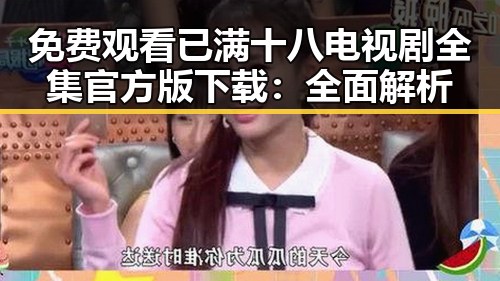免费观看已满十八电视剧全集官方版下载：全面解析