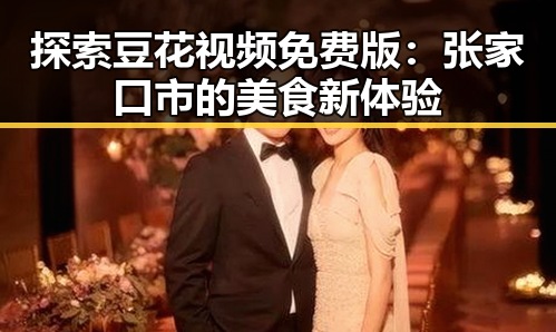 探索豆花视频免费版：张家口市的美食新体验