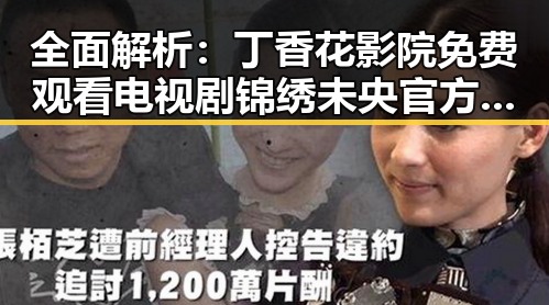 全面解析：丁香花影院免费观看电视剧锦绣未央官方版免费版的最新动态