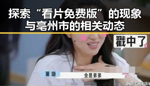 探索“看片免费版”的现象与亳州市的相关动态
