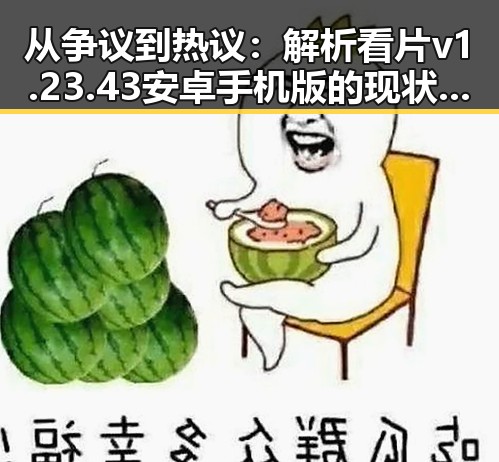从争议到热议：解析看片v1.23.43 安卓手机版的现状与未来
