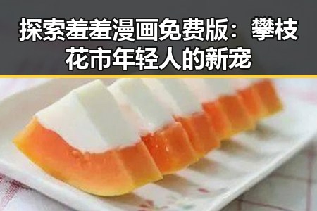 探索羞羞漫画免费版：攀枝花市年轻人的新宠