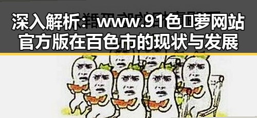 深入解析：www.91色😍萝网站官方版在百色市的现状与发展