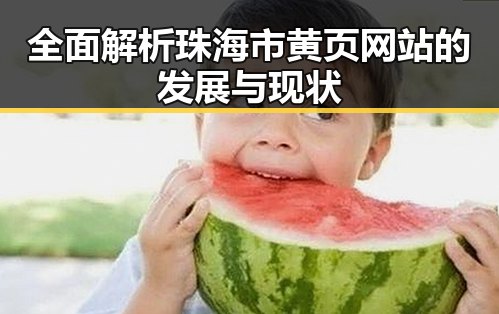 全面解析珠海市黄页网站的发展与现状
