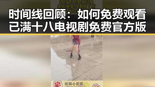 时间线回顾：如何免费观看已满十八电视剧免费官方版