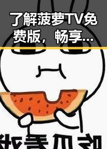 了解菠萝TV免费版，畅享无限高清内容的便捷之选