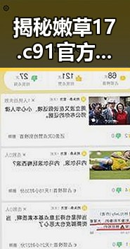 揭秘嫩草17.c 91官方版：从网络流行到实用工具的反差变化