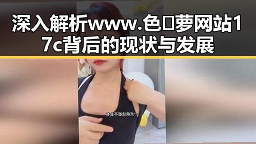 深入解析 www.色😍萝网站17c 背后的现状与发展
