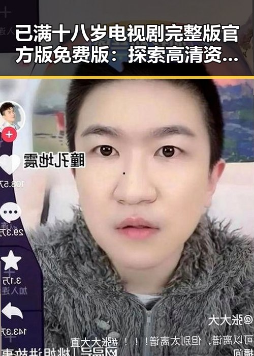 已满十八岁电视剧完整版官方版免费版：探索高清资源与观影体验
