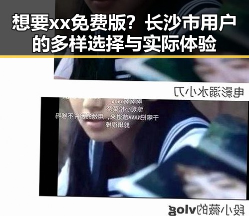 想要xx免费版？长沙市用户的多样选择与实际体验