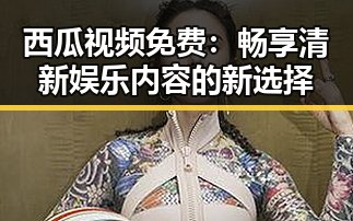 西瓜视频免费：畅享清新娱乐内容的新选择