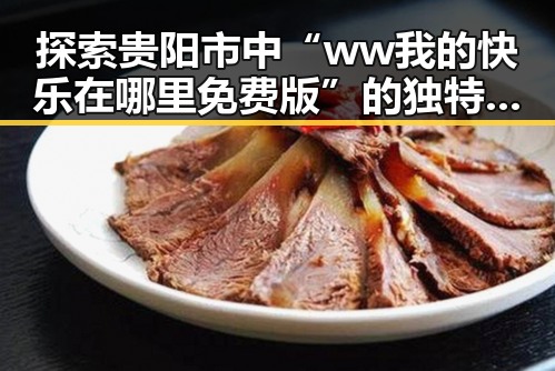 探索贵阳市中“ww我的快乐在哪里免费版”的独特魅力
