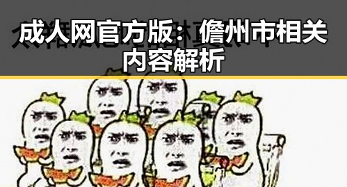 成人网官方版：儋州市相关内容解析