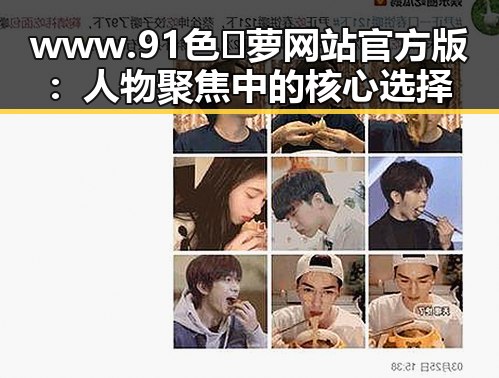 www.91色😍萝网站官方版：人物聚焦中的核心选择