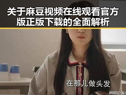 关于麻豆视频在线观看官方版正版下载的全面解析