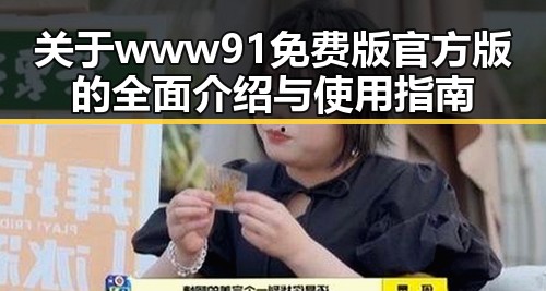 关于www91免费版官方版的全面介绍与使用指南