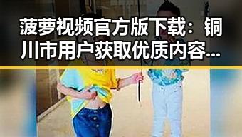 菠萝视频官方版下载：铜川市用户获取优质内容的新选择