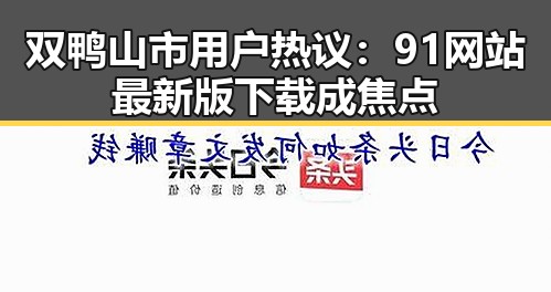 双鸭山市用户热议：91网站最新版下载成焦点
