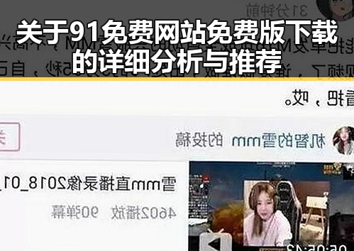 关于91免费网站免费版下载的详细分析与推荐