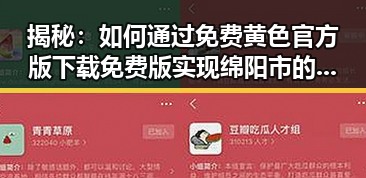 揭秘：如何通过免费黄色官方版下载免费版实现绵阳市的娱乐新体验